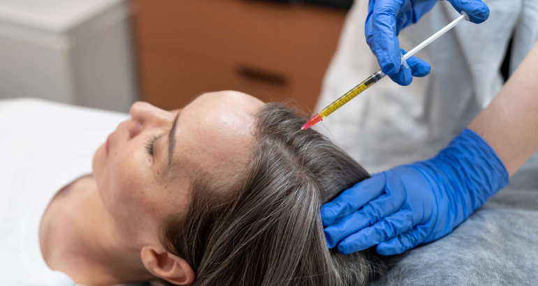 PRP therapy for hair growth